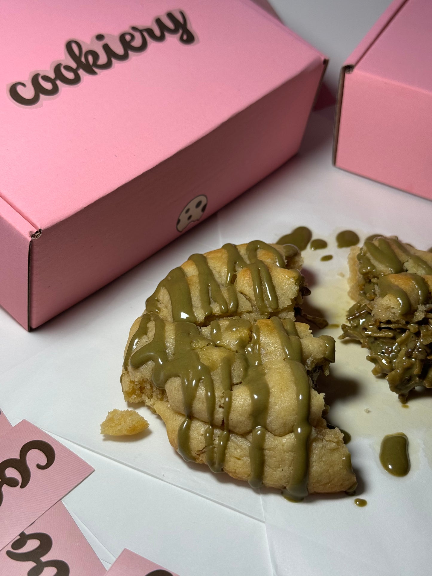 XL Dubai Chocolate (Pistachio-Filo) Cookie (150g)