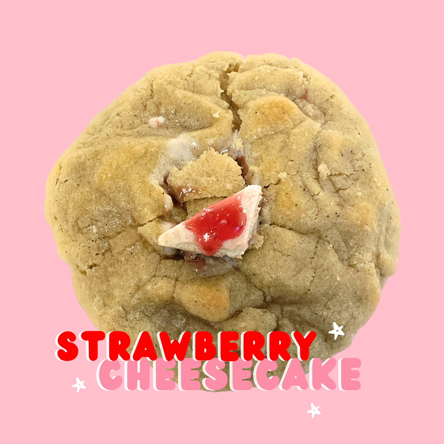 XL Strawberry Cheesecake cookie (150g)