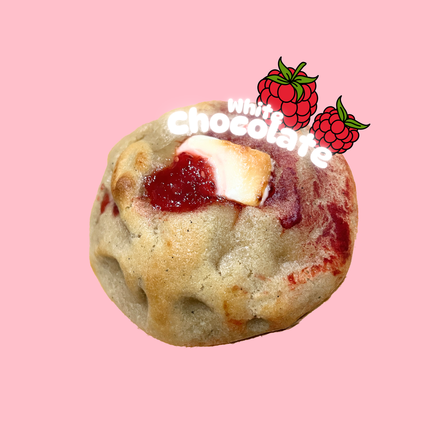 XL Raspberry - white chocolate cookie (150g)