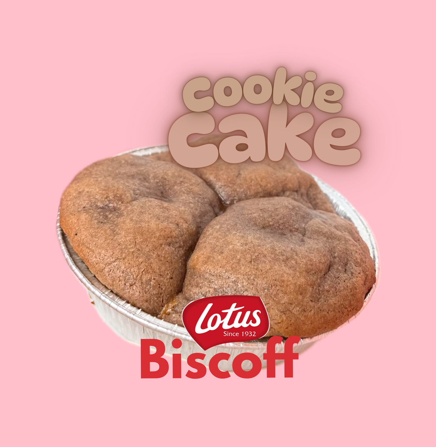 Cookie Pie Biscoff Lotus